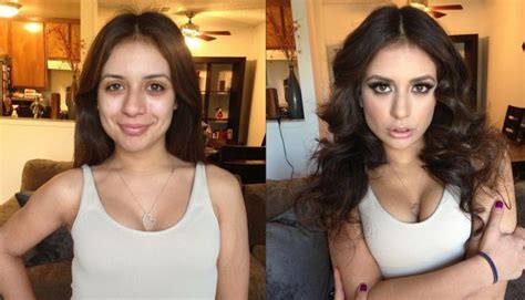 mind blowing before and after pictures of makeup makeovers