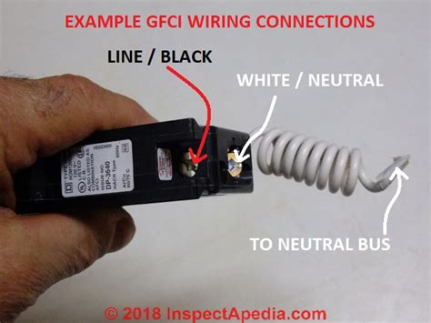 install ground fault circuit interrupter breaker wiring diagram