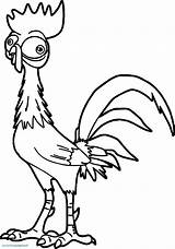 Moana Coloring Pages Printable Heihei Hei Sheets Kids Halloween Sketch Drawing K5 Worksheets K5worksheets Template sketch template