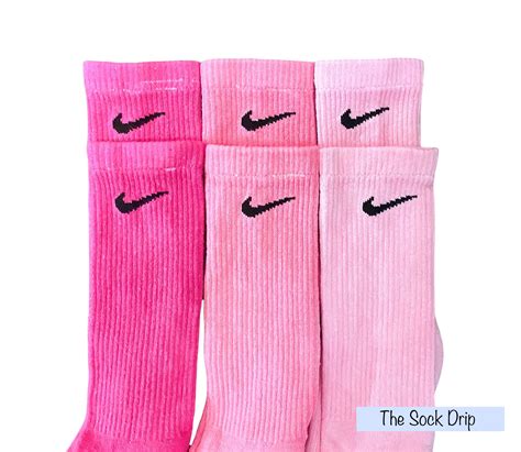 nike pink pack crew socks dri fit unisex  pack walmartcom