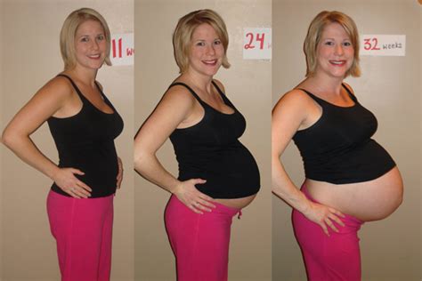 pregnant belly progression telegraph