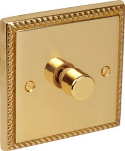 brass dimmer switch