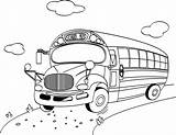 Colorat Planse Scolii Autobuzul Sfatulparintilor Copii sketch template