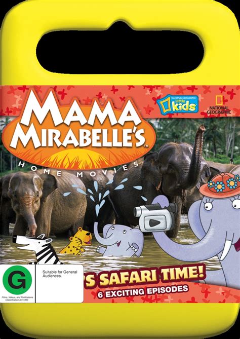 mama mirabelles home movies  safari time dvd buy   mighty ape nz