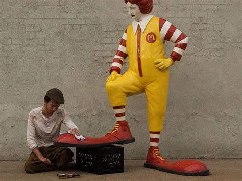 banksy attacks mcdonald s in new sculpture news culture the