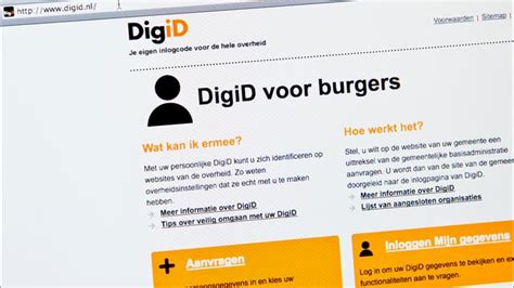 strengere eisen voor digid wachtwoord nu het laatste nieuws het eerst op nunl