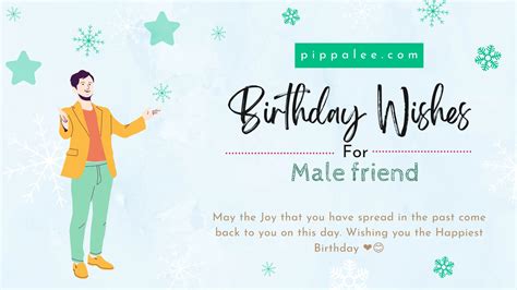 ideas    birthday wishes  male friend