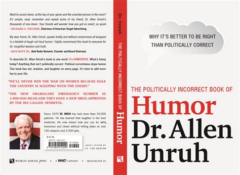 The Politically Incorrect Book Of Humor Dr Allen Unruh
