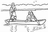 Coloring Pages Canoe Plimoth Plantation Google Canot Visit Kids Wampanoag Wetu Mayflower Native sketch template