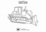 Bulldozer Coloring Pages Template Printable sketch template