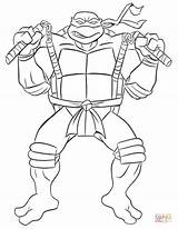 Ninja Turtles Pages Michelangelo Coloring Turtle Michaelangelo Template sketch template