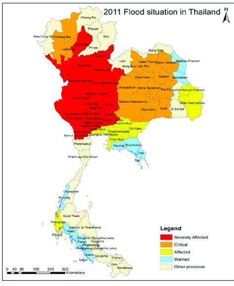 2011 thailand flood map source thaiflood com download