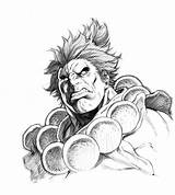 Akuma Alvinlee Ryu Tekken sketch template