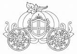 Carriage Ornament sketch template