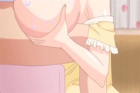 rule 34 animated animated areolae atelier kaguya blush breast grab breast press breasts