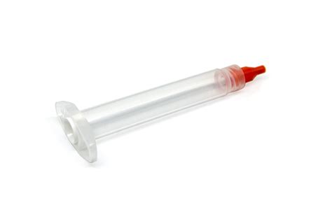 cc size clear syringe barrel dispentech