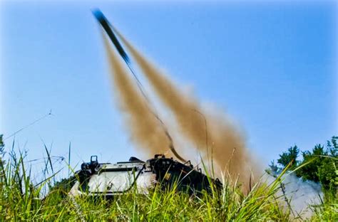 Sapper Company Launches Mine Clearing Rockets At River Assault U S