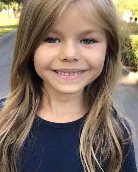 six year old dubbed the ‘most beautiful in the world has thousands of