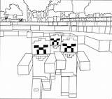 Minecraft Deadlox Drawing Paintingvalley sketch template