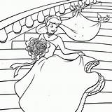 Coloring Bride Princess Pages Popular sketch template