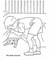 Coloring Pages Hiding Bed Boy Boys Kids Under Dog Table Printable Colouring Clipart Sheets Library Drawings Designlooter Adult Activities Different sketch template