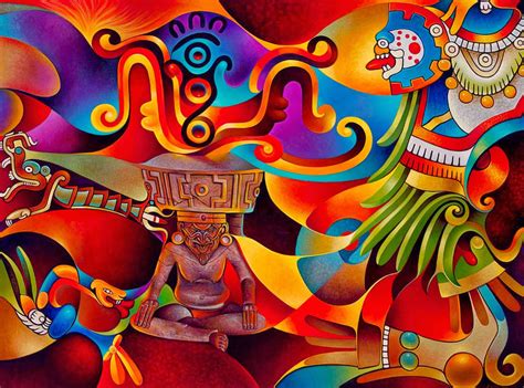 el arte es su maxima expresion cuadros modernos de mexico ricardo chavez mendez