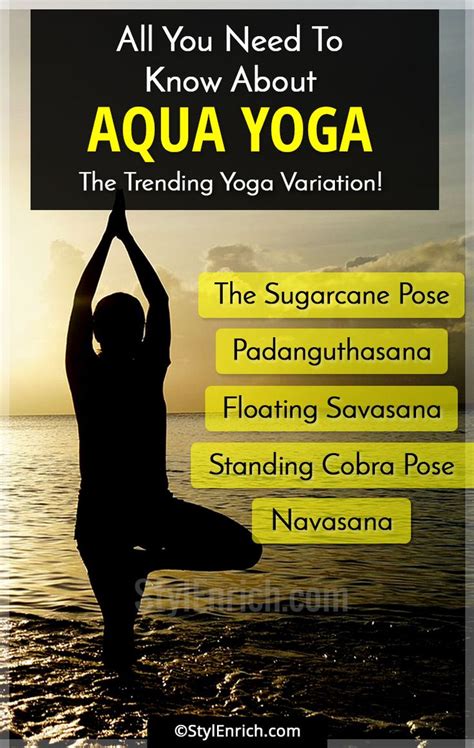 water yoga  trending aqua yoga