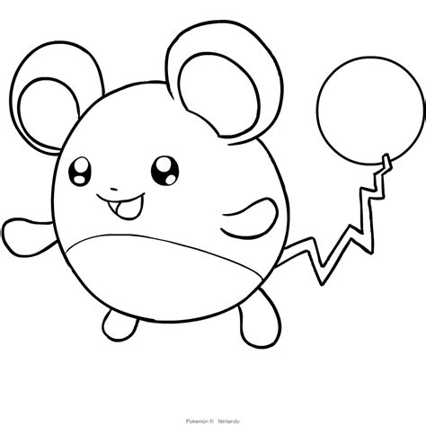 pokemon marill coloring pages