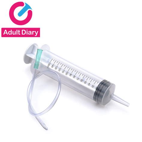 Adult Diary 150ml Enemator Syringe Sex Products Anal Vaginal Cleaner