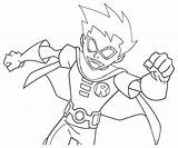 Robin Coloring Pages Teen Titans Titan Go Printable Batman Colouring Getcolorings Party Draw Getdrawings Library Clipart Popular Color Description Line sketch template