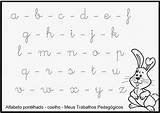 Alfabeto Pontilhado sketch template