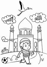 Mosque Ramadan Coloriages Studies Imprimer Enfant Mosquee Musulman Religion Bonne Wudhu Mosquée Arabe Ramazan Musulmane Musulmans علي sketch template