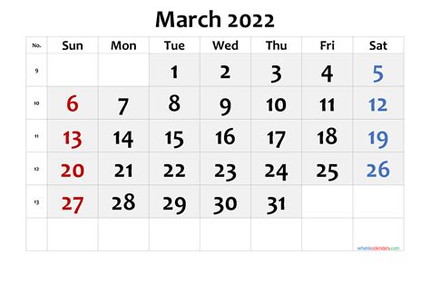 march  calendar  printable calendar  march  printable