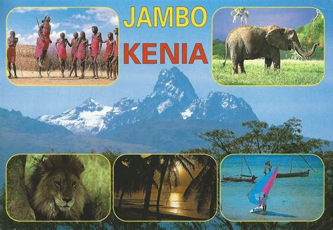 journey  postcards  kenya