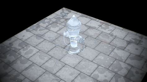 how to create water on the floor in 3dsmax