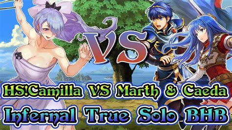 [fire Emblem Heroes] Hot Springs Camilla Vs Marth And Caeda Bhb