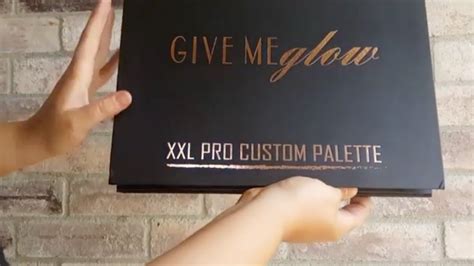 Give Me Glow Cosmetics Xxl Pro Custom Palette Will Hold