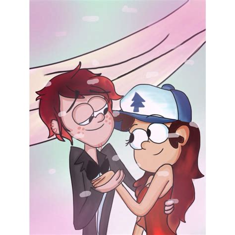 Some Digital Fanart Of Alex S Gravity Falls Wendy And Dipper But In