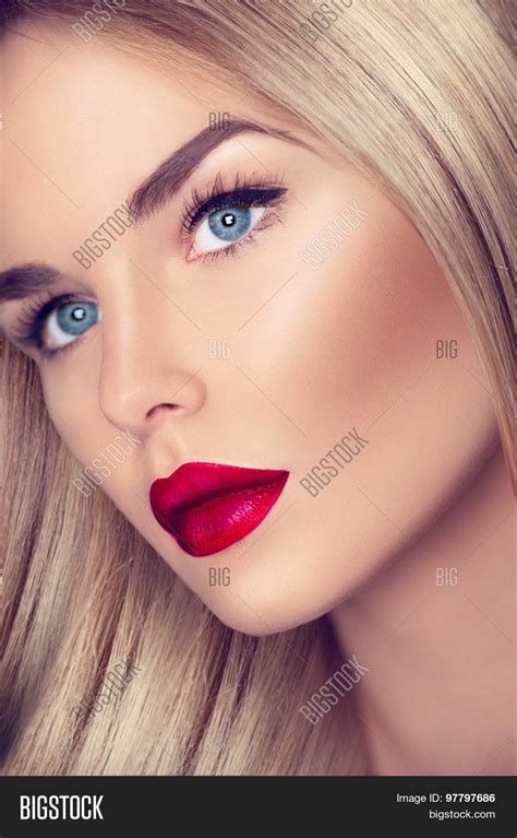 beautiful blonde girl image and photo free trial bigstock
