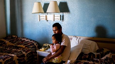 a new surge at the border is forcing migrant families into motel rooms