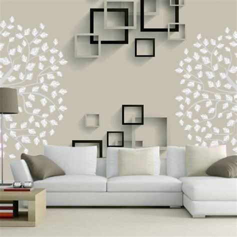 motif wallpaper dinding ruang tamu minimalis harga