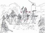 Clone Droid Trooper Printable Commander Getcolorings sketch template