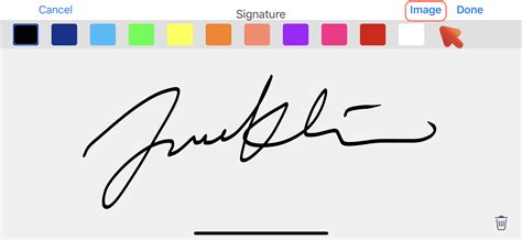 create signatures support kdan mobile