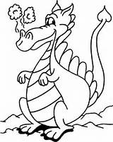 Dragon Coloring Pages Kids Printable Stencil Dragons Clipart Colouring Cliparts Designs Craft Animal Chinese Children Print Holiday Activity Funny Library sketch template