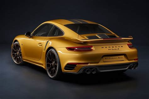 porsche  turbo  exclusive series  gelimiteerd snoepje met  pk