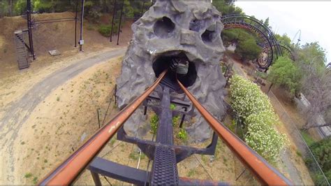 The Demon Roller Coaster Pov California S Great America Youtube