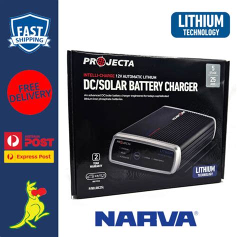 projecta lithium dual battery charger   amp dc  dc charger idcl  ebay