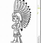 Indian Wolf Native Drawing American Cherokee Coloring Pages Getdrawings sketch template