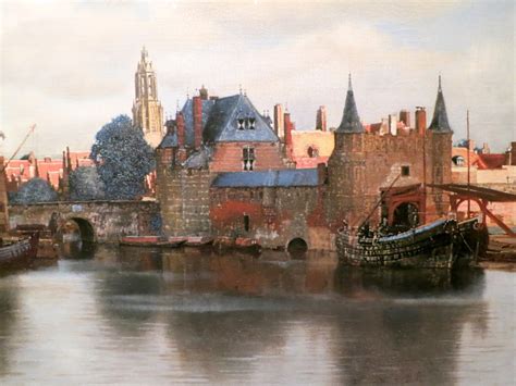 place called space view  delft  johannes vermeer