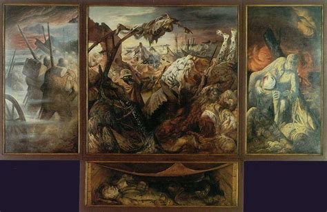 museum kunstreproduktionen triptychon der krieg war triptych von otto